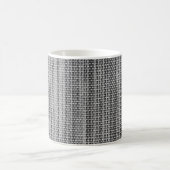 Mug de café en tissu gris (Centre)