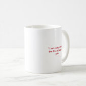 Mug de café esthétique Balance (Devant droit)