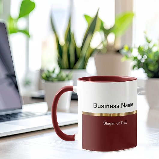 Mug de café Executive Swag classe en couleur marro