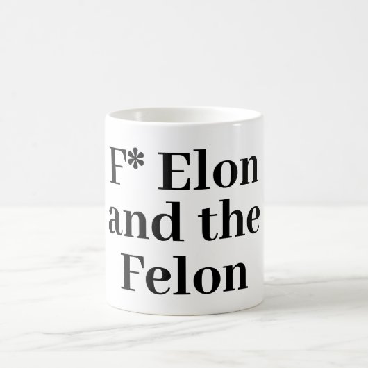 Mug de café F* Elon (Centre)