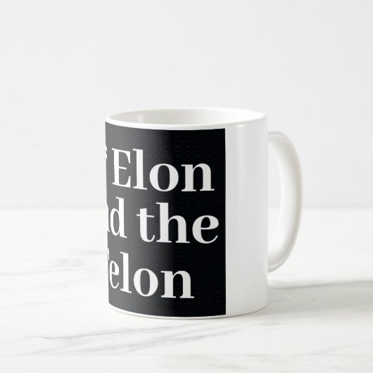 Mug de café F* Elon (Devant droit)