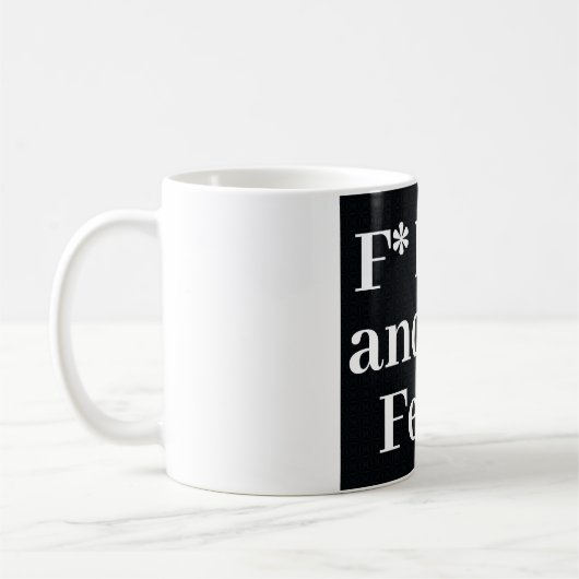 Mug de café F* Elon (Gauche)