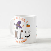 Mug de café fantôme éffrayant (Devant gauche)