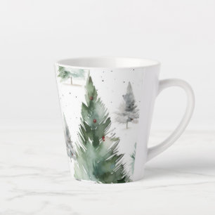 Mug de café Festif Fir Tree