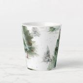 Mug de café Festif Fir Tree (Devant)
