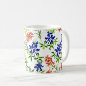 Mug de café fleur sauvage (Devant droit)