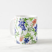 Mug de café fleur sauvage (Devant gauche)