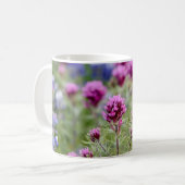 Mug de café fleuri (Devant gauche)
