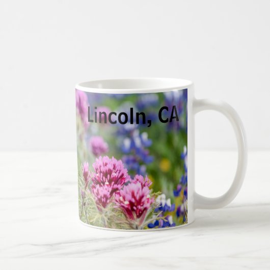 Mug de café fleuri (Droite)