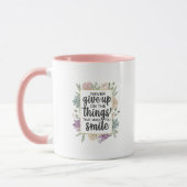 Mug de café floral (Gauche)