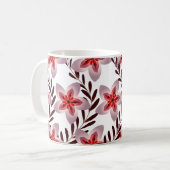 Mug de café floral (Devant gauche)