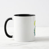 Mug de café floral | Don du Plante artistique Love (Gauche)
