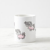 Mug de café "Flying Future Bacon" (Centre)