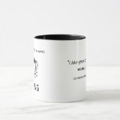 Mug de café fort | Devis inspirant (Centre)