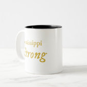Mug de café fort Mississippi (Devant gauche)