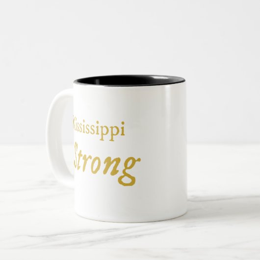 Mug de café fort Mississippi (Devant gauche)