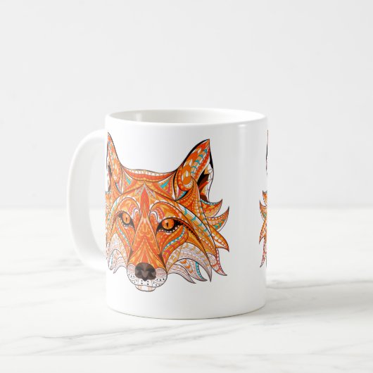 Mug de café Fox (Devant gauche)