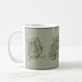 Mug de café Gargoyles vert (Gauche)