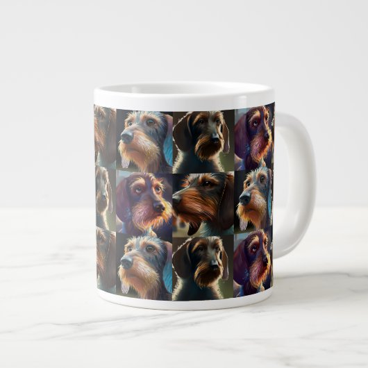 Mug de café géant Dachshund (Devant droit)