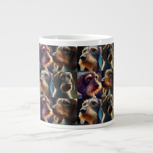 Mug de café géant Dachshund (Devant)