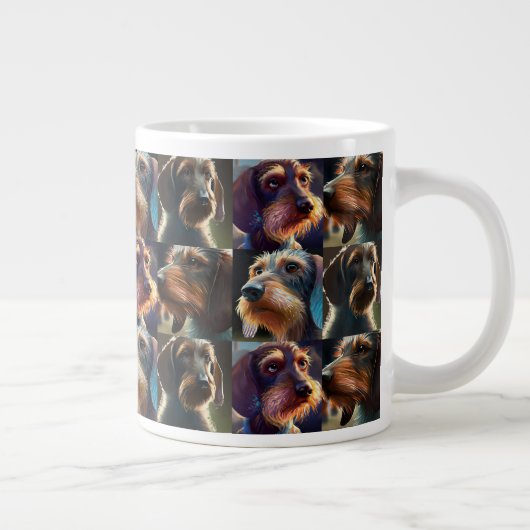 Mug de café géant Dachshund (Droite)