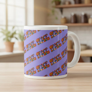 Mug de café géant Peace
