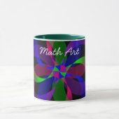 Mug de café géométrique hybride 2D 3D (Centre)