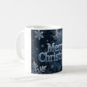 Mug de café glacé Joyeux Noël (Devant gauche)