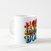 Mug de café gras et vibrant (Devant gauche)