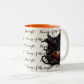 Mug de café Halloween (Devant droit)