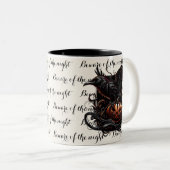 Mug de café Halloween (Devant droit)