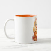 Mug de café Halloween Adorable Oiseaux (Gauche)