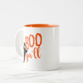 Mug de café Halloween Boo (Devant gauche)