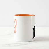 Mug de café Halloween Boo (Centre)