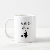 Mug de café Halloween de sorcière (Gauche)