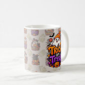 Mug de café Halloween mignon (Devant droit)