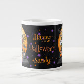 Mug de café Halloween personnalisé (Devant)
