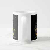 Mug de café Halloween personnalisé (Dos)
