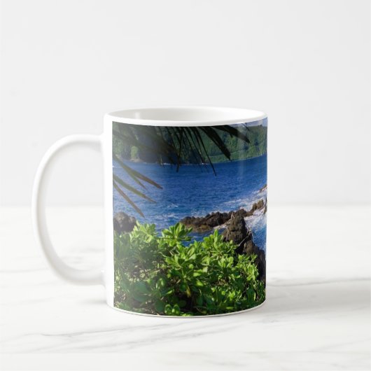 Mug de café Hawaii tropical (Gauche)
