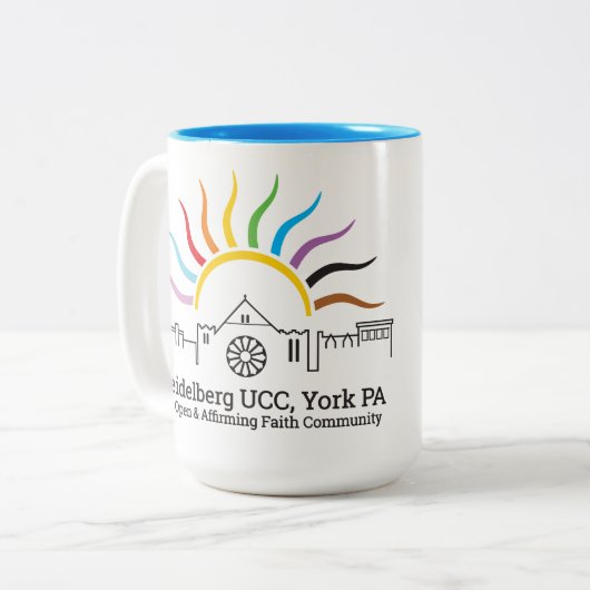 Mug de café Heidel-brew (Devant gauche)