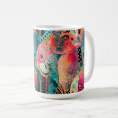 Mug de café Hippie Boho (Devant droit)