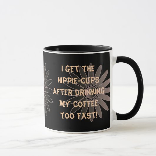 Mug de café Hippie-Cups (Droite)