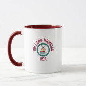 Mug de café Holland Michigan (Gauche)