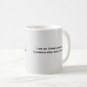 Mug de café humoristique pour le patron (Devant droit)