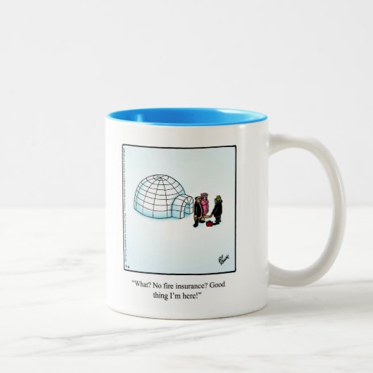 Mug de café Humour d'assurance "Spectickles" (Droit)