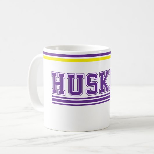 Mug de café Husky (Devant gauche)