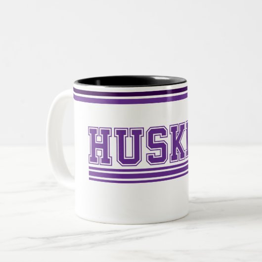 Mug de café Husky (Devant gauche)