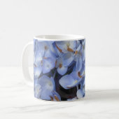 Mug de café Hydrangea bleu (Devant gauche)