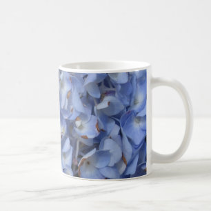 Mug de café Hydrangea bleu