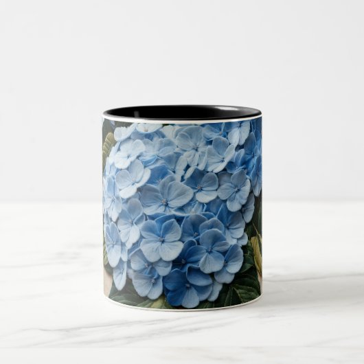 Mug de café Hydrangea bleu (Centre)